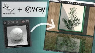 Water Material Creation  VRay for Rhino [upl. by Fabri19]