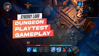 Synergy Land  Alpha Playtest Gameplay  MOBA RPG [upl. by Gillette723]