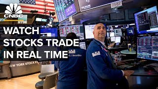 Watch stocks trade in real time after Dows third worstday ever– 3172020 [upl. by Amitie]