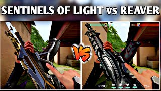 SENTINELS OF LIGHT Vandal VS REAVER Vandal Comparison  Which One Is The Best Vandal Skin [upl. by Adnylg806]