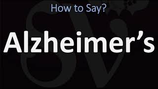 How to Pronounce Alzheimer’s CORRECTLY [upl. by Niela]