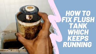 How to fix western commode water leakage problem  How to repair bathroom flush  fix leaking toilet [upl. by Yleen]