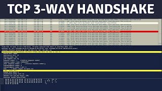 TCP3 Way Handshake Explained [upl. by Kobe]