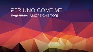 negramaro  Per uno come me Audio ufficiale [upl. by Nwonknu829]