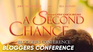 A Second Chance Bloggers Conference  John Lloyd Cruz Bea Alonzo  A Second Chance [upl. by Hallock]