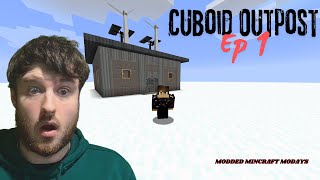 Modded Minecraft Mondays Cuboid Outpost EP 1 [upl. by Euqinu]