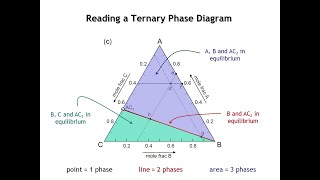 Lecture 21 Ternary Phase Diagrams [upl. by Okoyk]