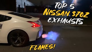 Top 5 370z Exhausts 2021 [upl. by Yrtnej]