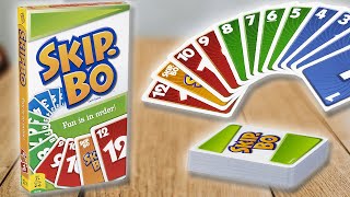 SKIP BO  Spielregeln TV Spielanleitung Deutsch  SkipBo Mattel Games Skip Bo [upl. by Turpin106]