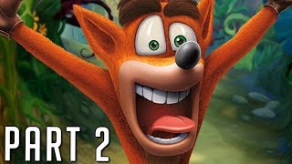 CRASH BANDICOOT 2 CORTEX STRIKES BACK N SANE TRILOGY Walkthrough Gameplay Part 2 [upl. by Asserak]