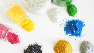 Edible Gelatin Glitter [upl. by Airetnuhs216]