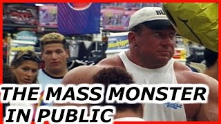 WHEN THE MASS MONSTER MARKUS RUHL WALK AROUND IN PUBLIC  BODYBUILDING [upl. by Lisabeth]