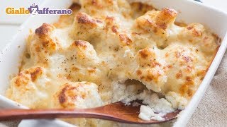 Cavolfiore gratinato RICETTA VELOCE [upl. by Fenn907]