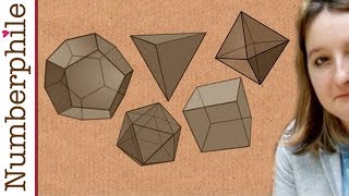 5 Platonic Solids  Numberphile [upl. by Suzie]