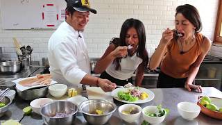 How to make ceviche taught by a real Peruvian chef [upl. by Lody84]