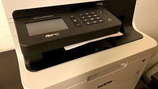 Brother LED Printer MFCL3750CDW  Unboxing amp Setup [upl. by Afaw]