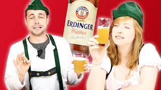 Irish People Taste Test German Beers [upl. by Stoeber]