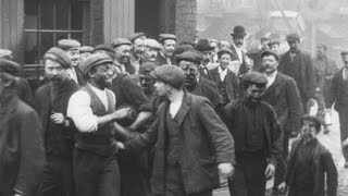 Miners Leaving Pendlebury Colliery 1901 [upl. by Kilroy]