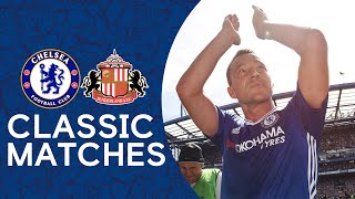 Chelsea 51 Sunderland  John Terrys Farewell Game  Premier League Classic 1617 [upl. by Airasor]