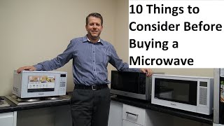 10 Things To Consider Before Buying A Microwave [upl. by Stauffer732]