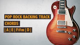 Backing Track  Pop Rock  A Major [upl. by Ffej]