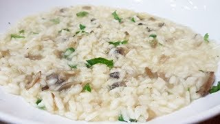 RISOTTO AI FUNGHI PIOPPINI E CHAMPIGNON  FoodVlogger [upl. by Costanza]