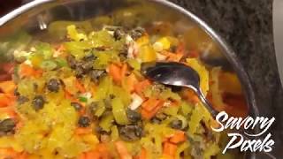 Savory pixels Cooks Olive Salad for Muffuletta [upl. by Andria]