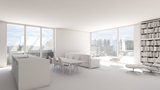 Vray for Rhino Tutorial  Perfect Daylit Interior [upl. by Fricke]