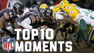 Packers vs Bears Top 10 Moments  NFL Highlights [upl. by Sherar168]