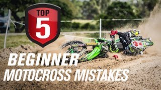 Top 5 Beginner Motocross Mistakes amp How to Avoid Them [upl. by Atal]