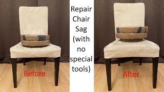 How to fix chair sag  IKEA HENRIKSDAL [upl. by Arie]