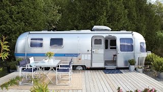 Interior Design – Stylish Airstream Trailer Makeover [upl. by Kolivas117]