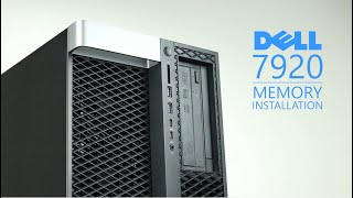 Dell Precision 7920 Memory Installation [upl. by Genie]