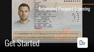 Automated Passport Scanning  Dynamsoft MRZ Scanner SDK [upl. by Htiduj]