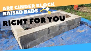 Pros and Cons Of Building A Cinder Block Raised Bed [upl. by Norean]