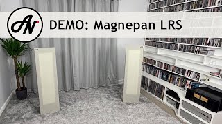 Magnepan LRS Speakers  Video Demonstration Driven by Yamaha PC4002M [upl. by Wat]