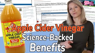 Apple Cider Vinegar ScienceBacked Benefits [upl. by Gnof]