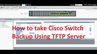 Cisco switch backup using tftp server  tftp server installation  Cisco switch backup network [upl. by Chew622]