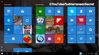 How to Use Tablet Mode in Windows 10 [upl. by Caitrin]