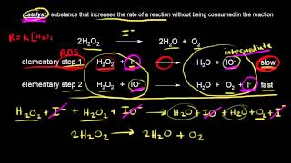 Catalysts  Kinetics  AP Chemistry  Khan Academy [upl. by Sible]