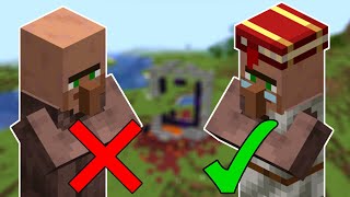 How to Make a Librarian Villager in Minecraft All Versions [upl. by Tlevesoor992]