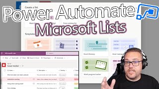 Microsoft Lists and Power Automate [upl. by Nekal]