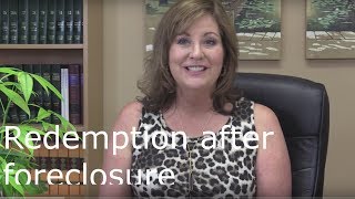 Redemption after foreclosure [upl. by Stout]