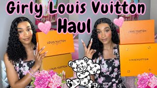 Girly Luxury Haul Unboxing 2024 Louis Vuitton Edition ♡ FT PureTree [upl. by Esnofla586]