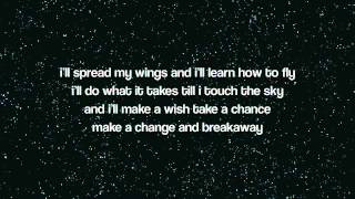 Kelly Clarkson  Breakaway Lyrics [upl. by Sinne]