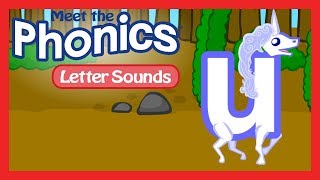 Meet the Phonics Letter Sounds  u [upl. by Kalvn570]