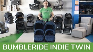 Bumbleride Indie Twin Review  Double Strollers  Best Strollers 2022  Magic Beans Reviews [upl. by Ayak]