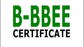 BBBEE Certificate Retrieval [upl. by Niamor]