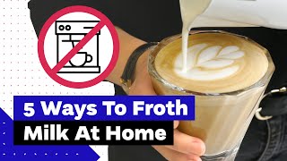 How To Froth Milk At Home Best Milk Frothers Review [upl. by Pirnot187]