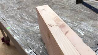 Making inexpensive beams from framing lumber Pt 1 [upl. by Theron]